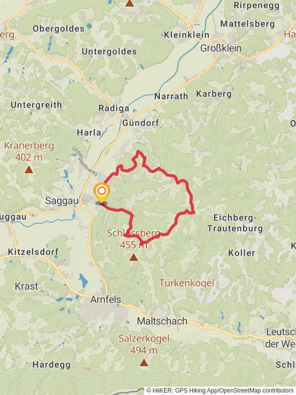 Josefiplatz Loop mobile static map