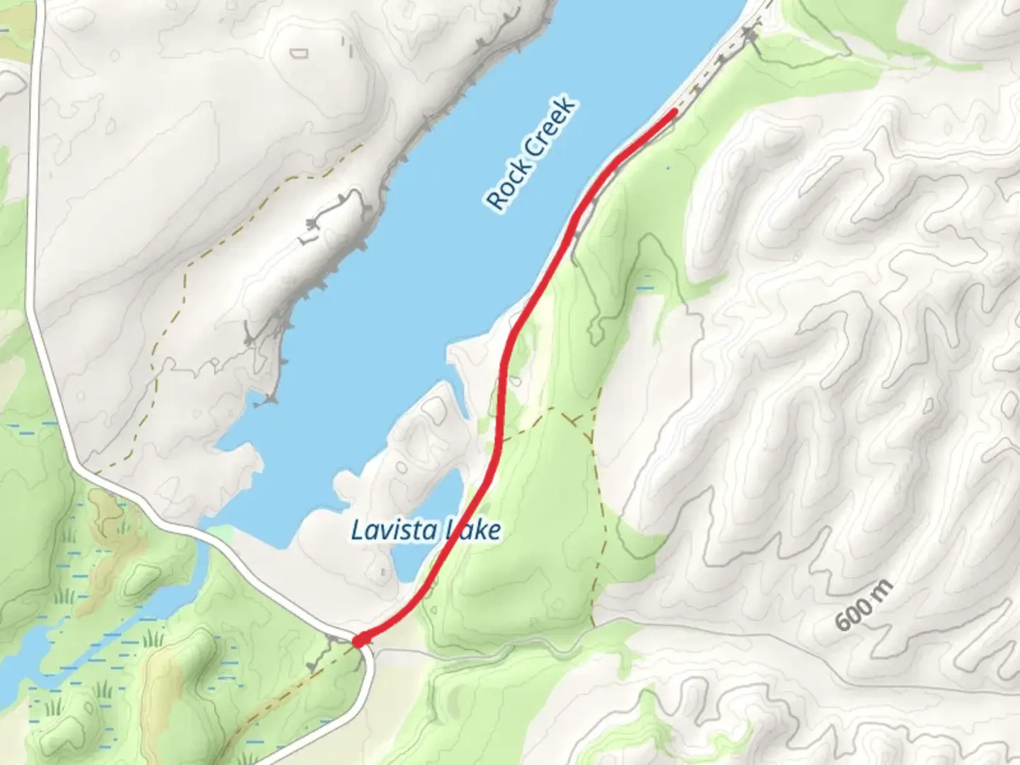 An image depicting the trail Palouse to Cascades State Park Trail - Rock Lake and its surrounding area.