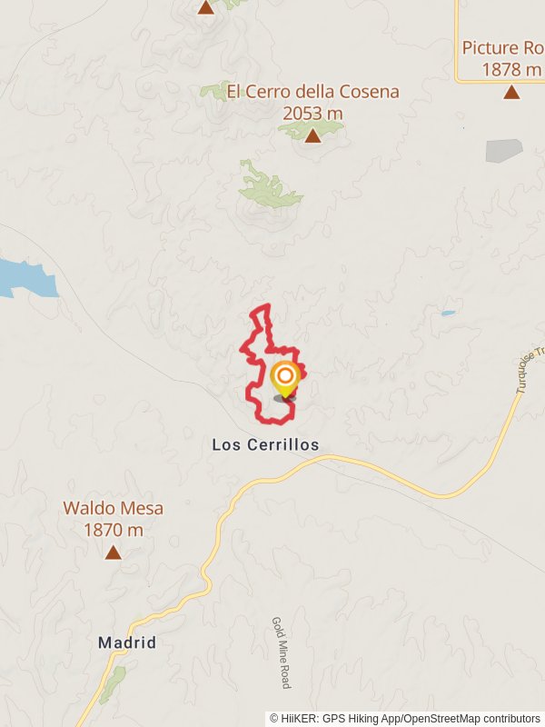 Jane Calvin Sanchez Trail and Elkins Canyon Trail Loop