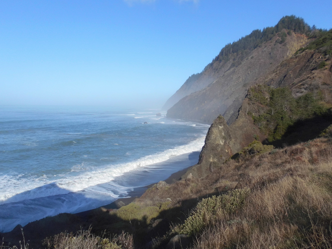 Lost Coast Trail from Barn Campsite