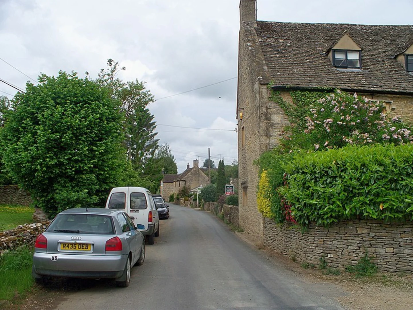 An image depicting the trail Harford Bridge - Naunton and its surrounding area.