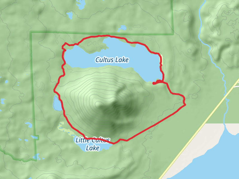 Cultus Lake and Deer Lake Loop Trail