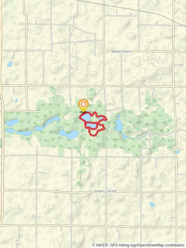 Bowen Lake, Finster Lakes and Dock Lake Loop