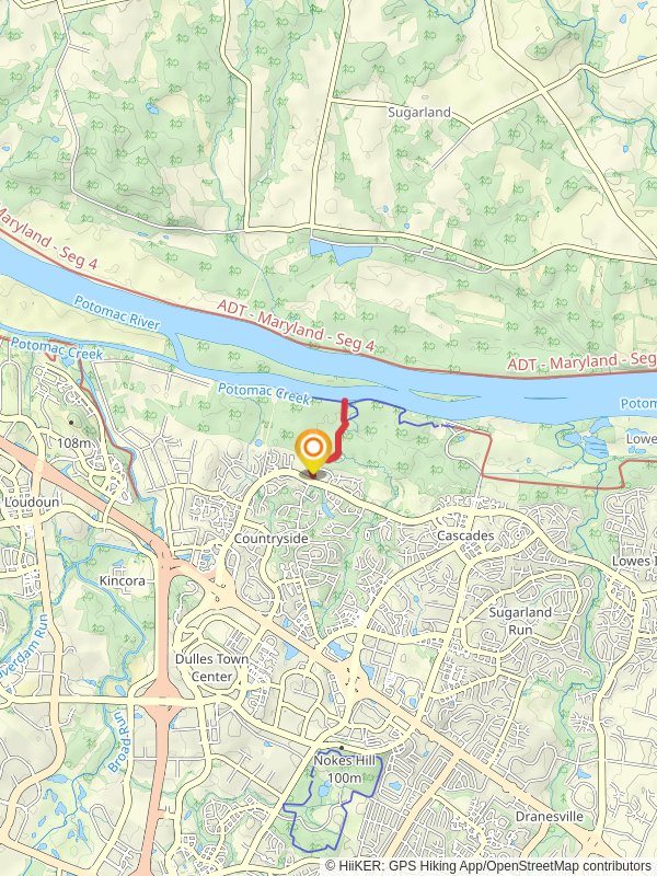 Potomac Creek from Algonkian Parkway