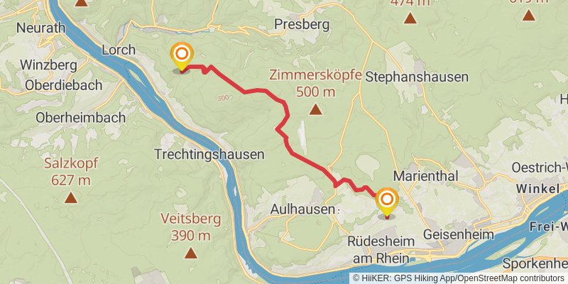 Rheinsteig alt 3 Map