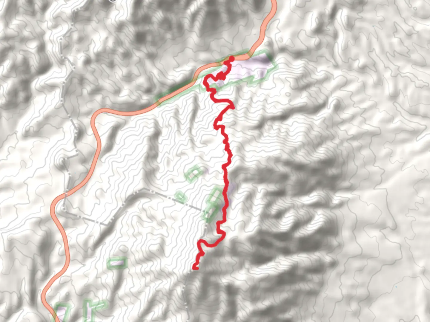 An image depicting the trail Mount Ord and its surrounding area.
