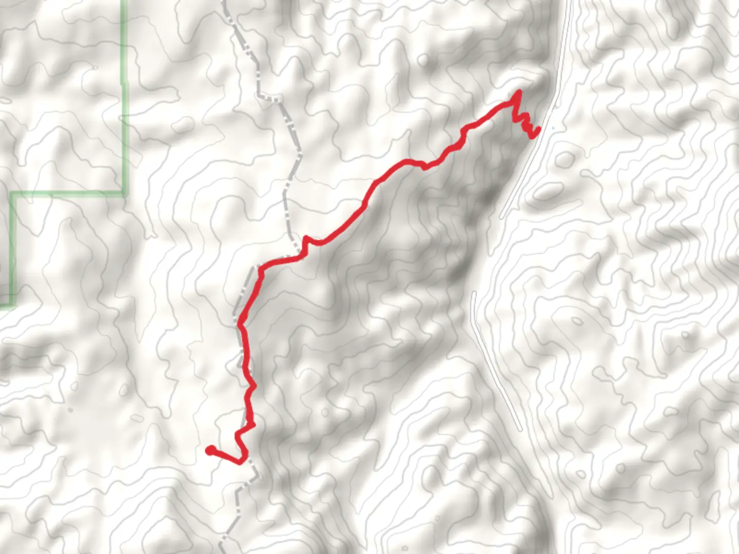 An image depicting the trail Switchback Ridge via CDT and its surrounding area.
