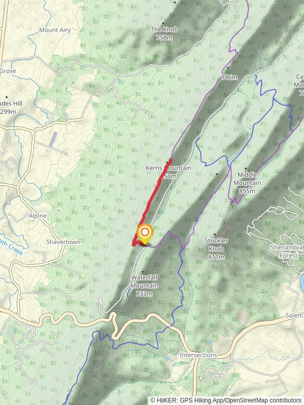 Kerns Mountain via Massanutten Trail