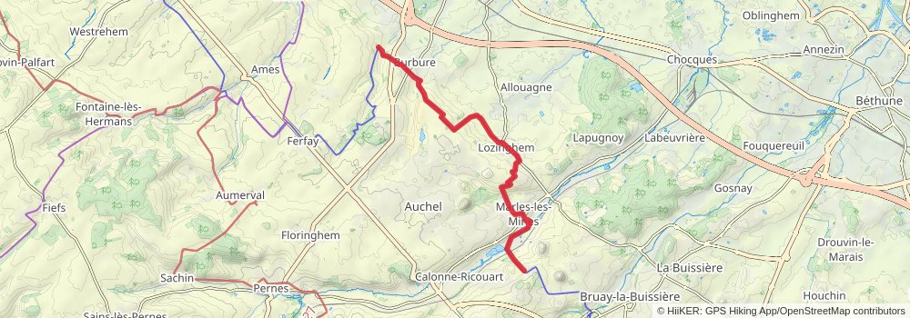 Via Francigena stage 11 Map