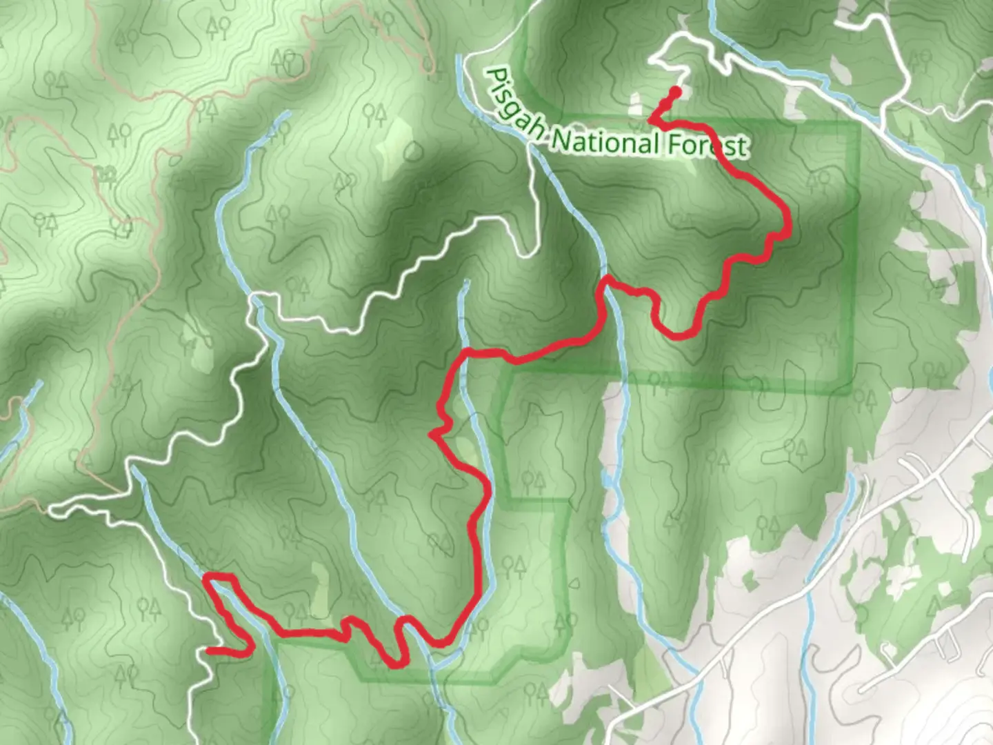 An image depicting the trail Gem Trail and its surrounding area.