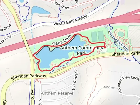 Siena Reservoir Loop