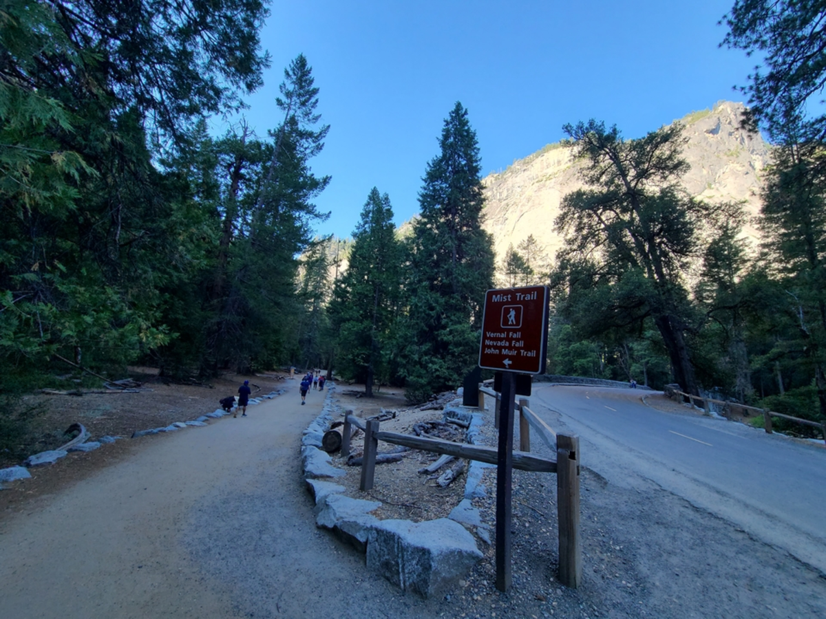 Mist Trail - Vernal and Navada Falls