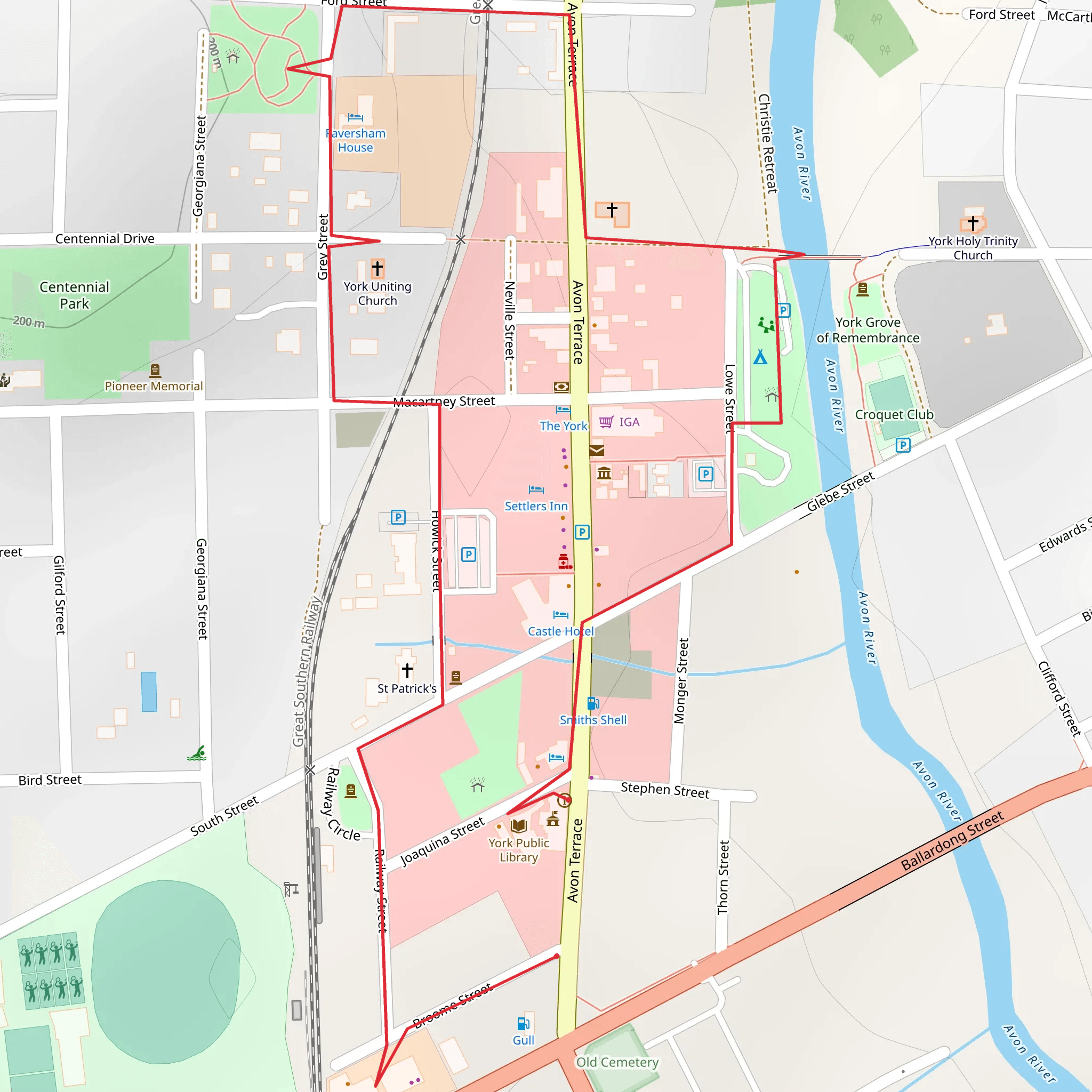York Walks - Hidden Gems mobile static map