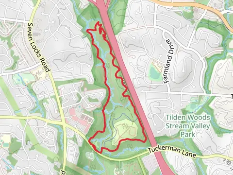 Cabin John Trail and Kidney Bean Loop Trail