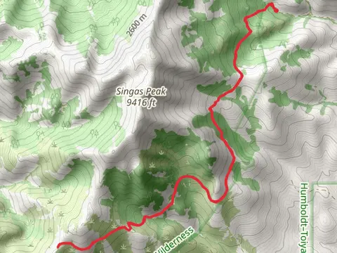 Singas Creek - Summit Trail