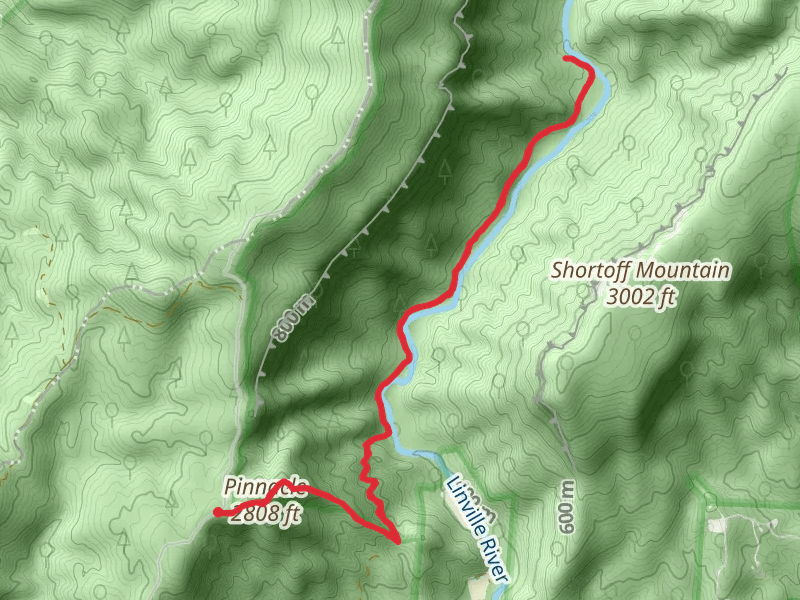 Mountains-to-Sea Trail and Linville Gorge Trail