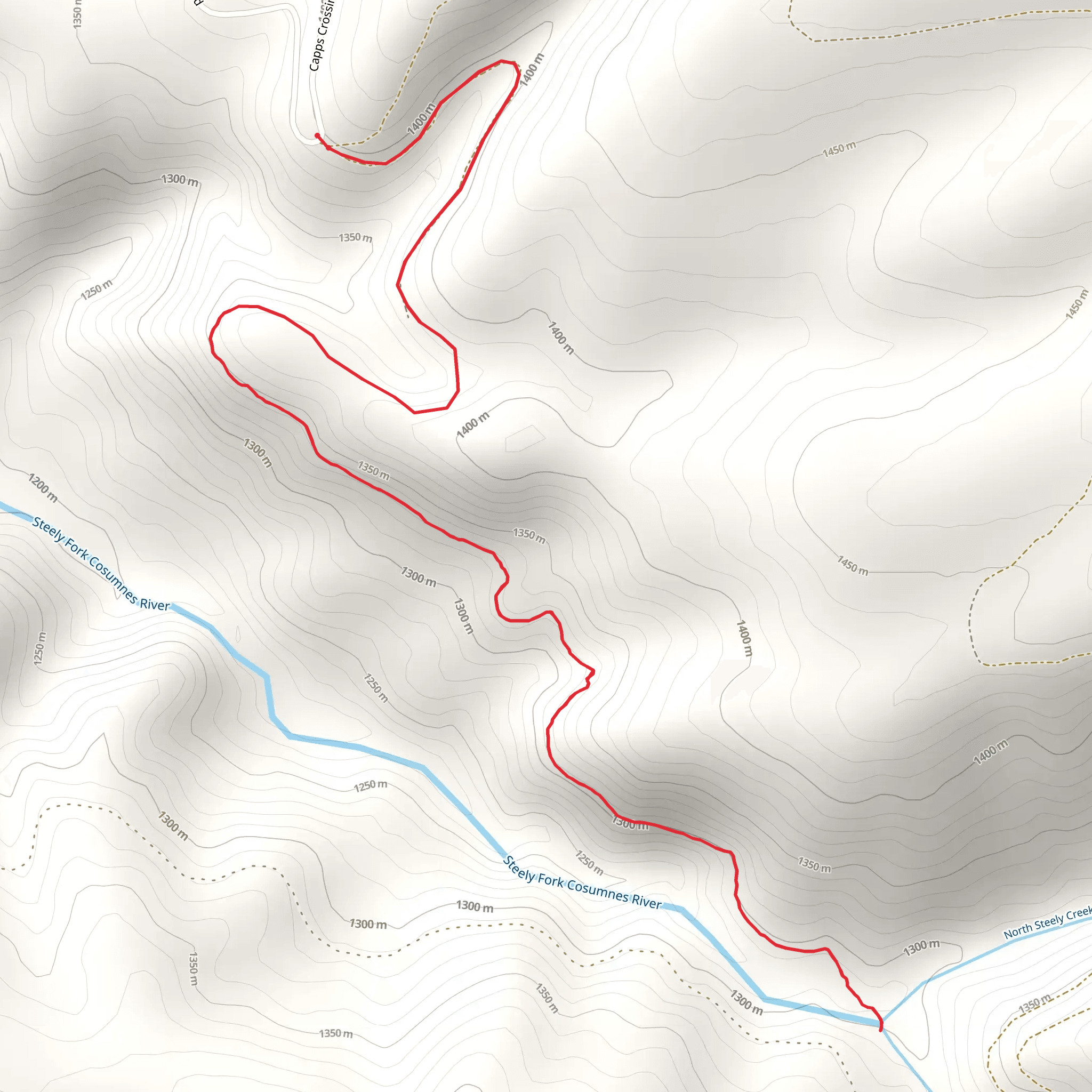 Trestle Trail mobile static map