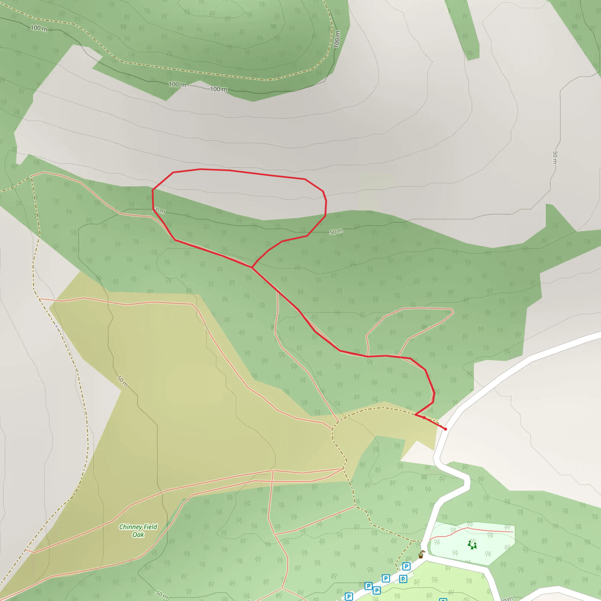 Orchard Loop - Marbie Park mobile static map