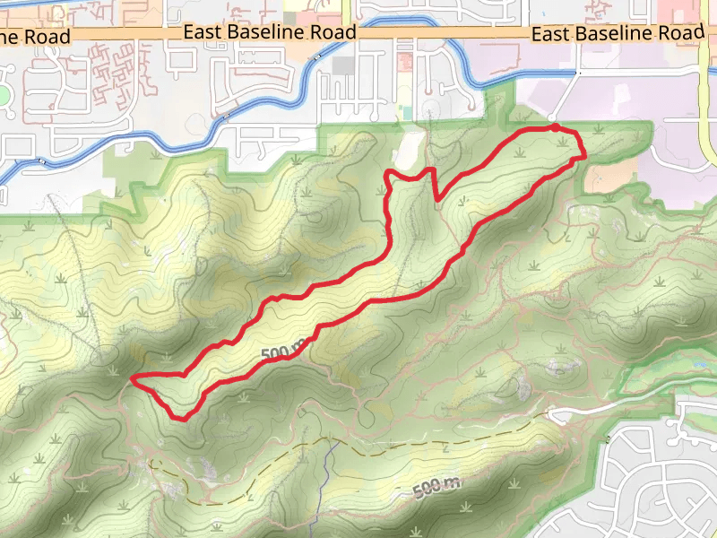 Javelina Canyon and Ridgeline Loop Trail