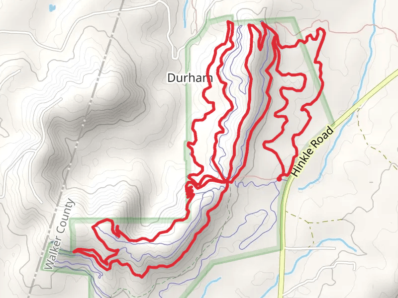 Torino Hill, Kettle Bottom and Tailings Run Loop