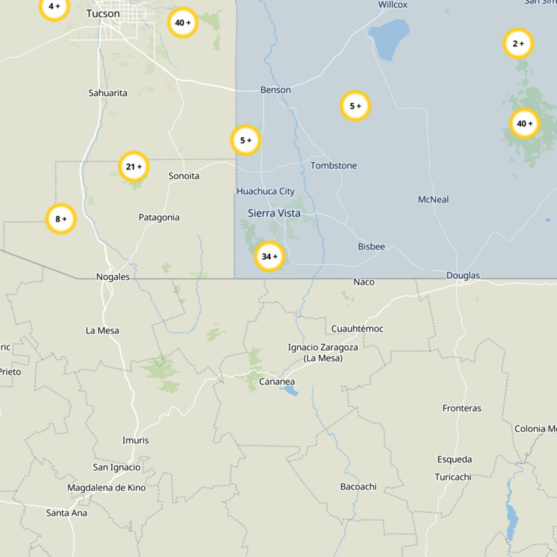 Cochise County Static Map