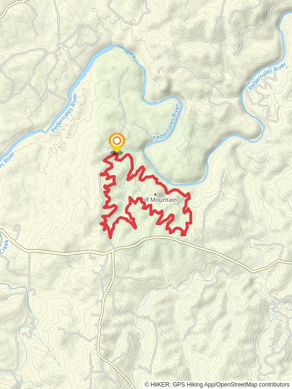 Pedernales Falls State Park Loop