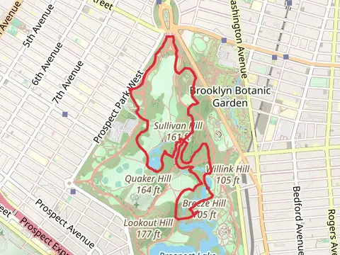 Binnen Water and Sullivan Hill Loop