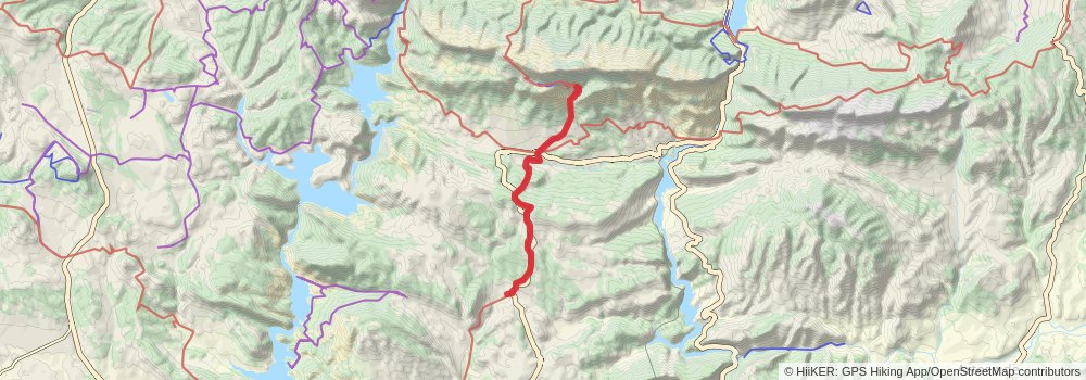 GR 3 Central Path of Catalonia stage 4 Map