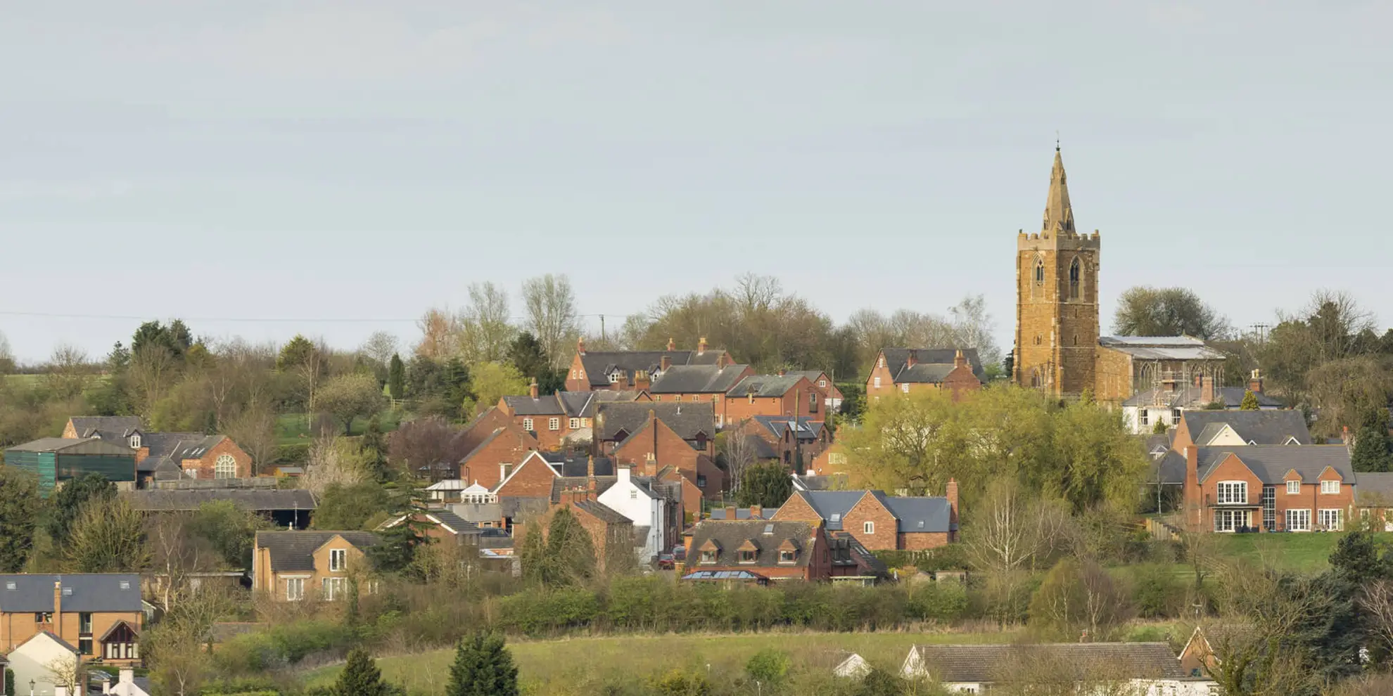 An image depicting the trail Lowesby and South Croxton and its surrounding area.
