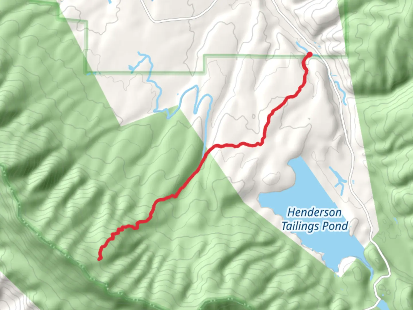 An image depicting the trail Williams Peak Trail and its surrounding area.