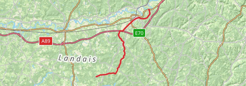 Camino Perl-Saint Jean Pied de Port via Vézelay stage 53 Map