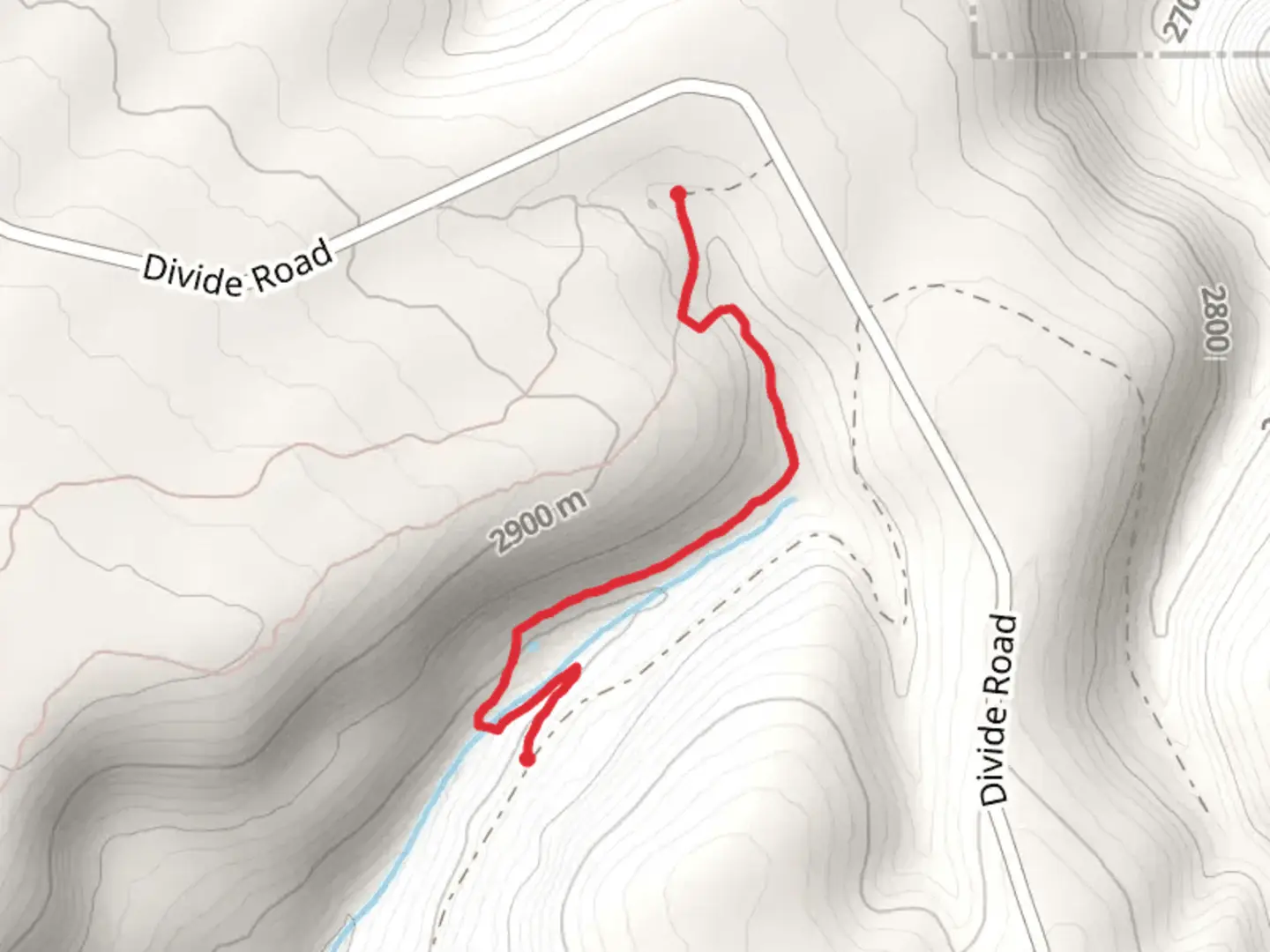 An image depicting the trail Little Red Trail and its surrounding area.