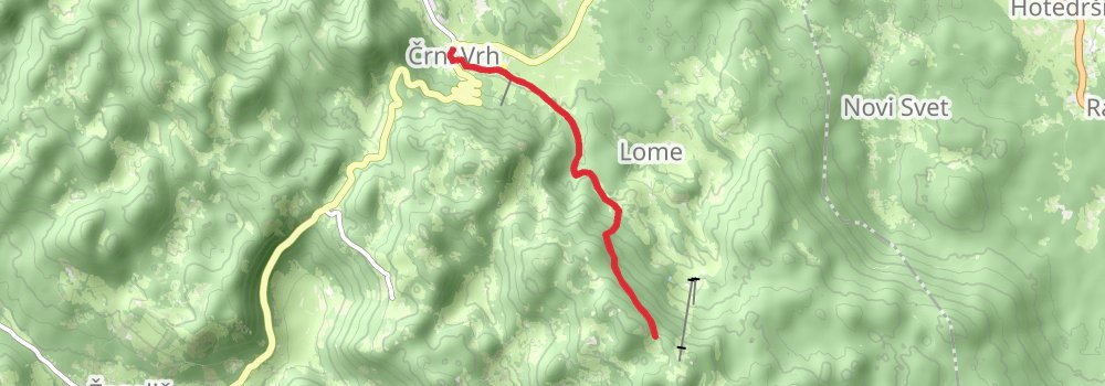 Via Alpina - Red Trail stage 6 Map