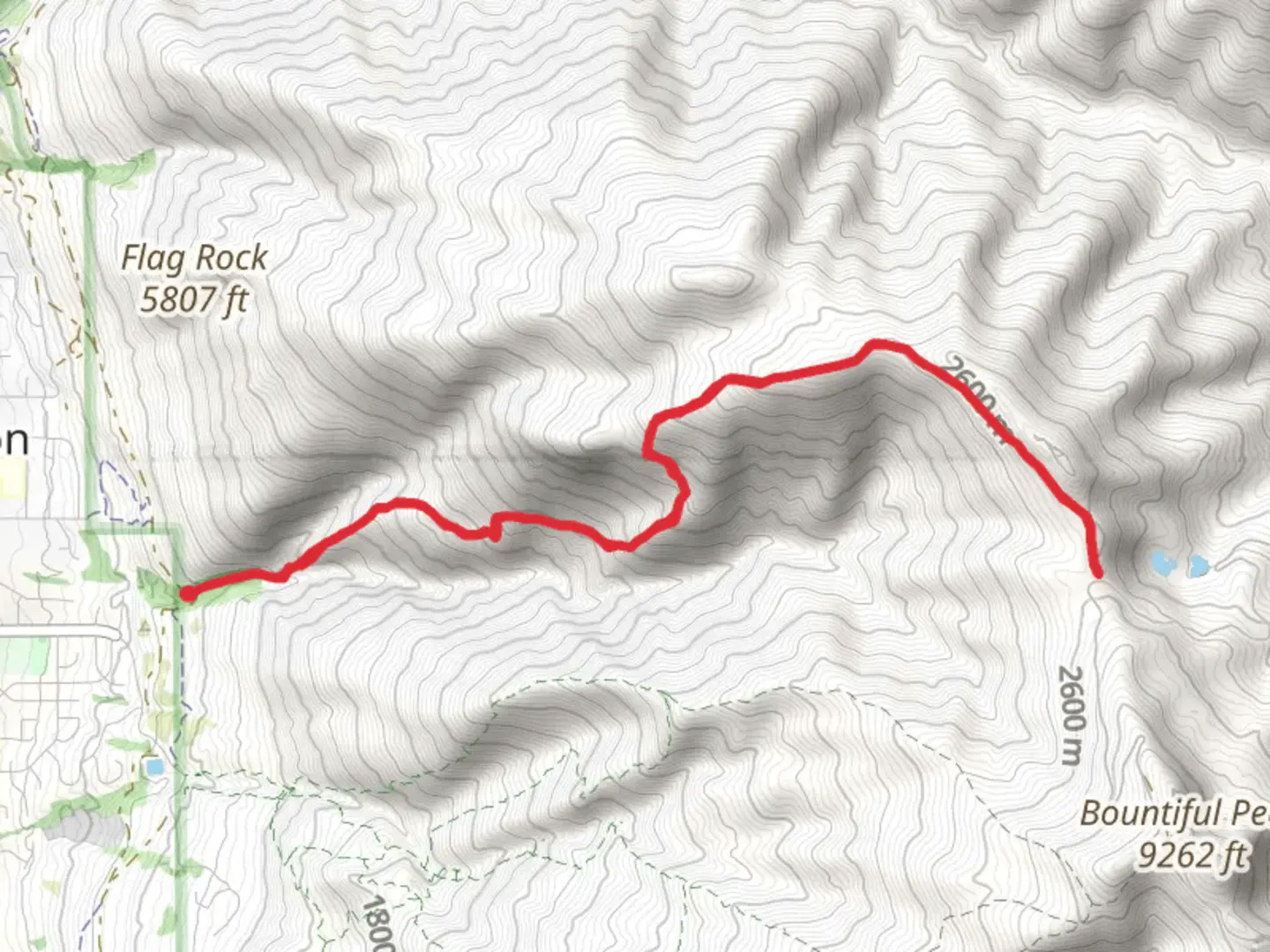An image depicting the trail Steed Creek Trail and its surrounding area.