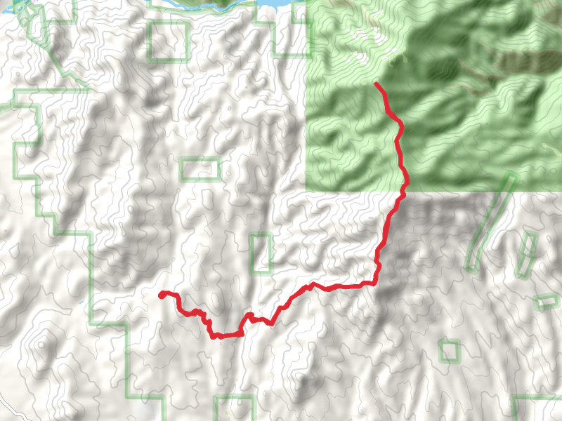 Thompson Peak and Glorieta Baldy via Baldy Trail