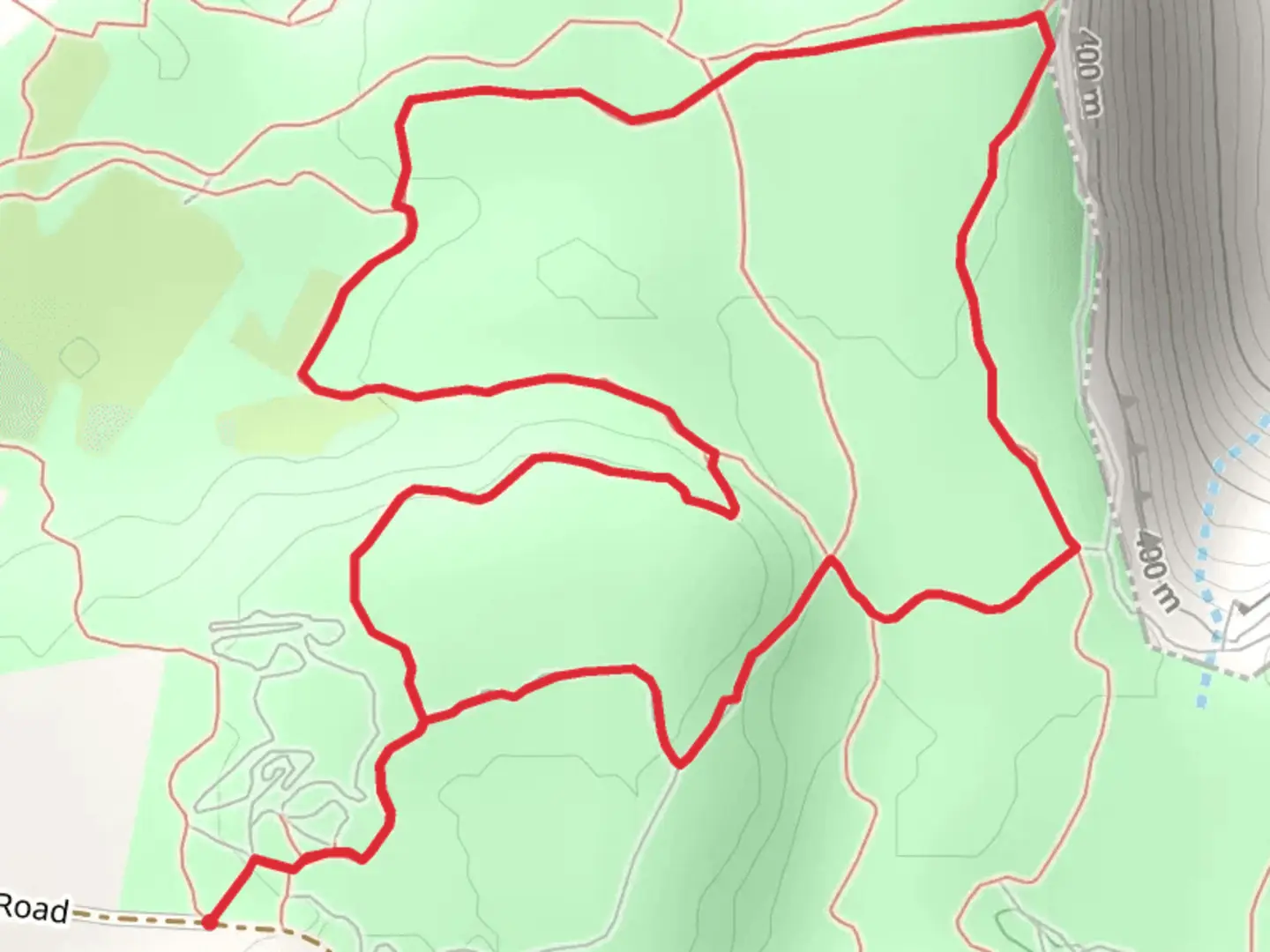 An image depicting the trail Fred Schroeder Memorial Loop Trail and its surrounding area.