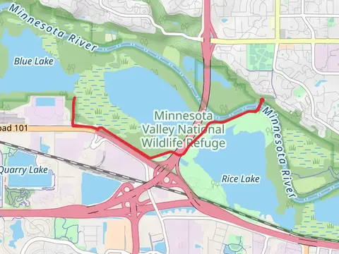 Minnesota Valley State Trail Out and Back