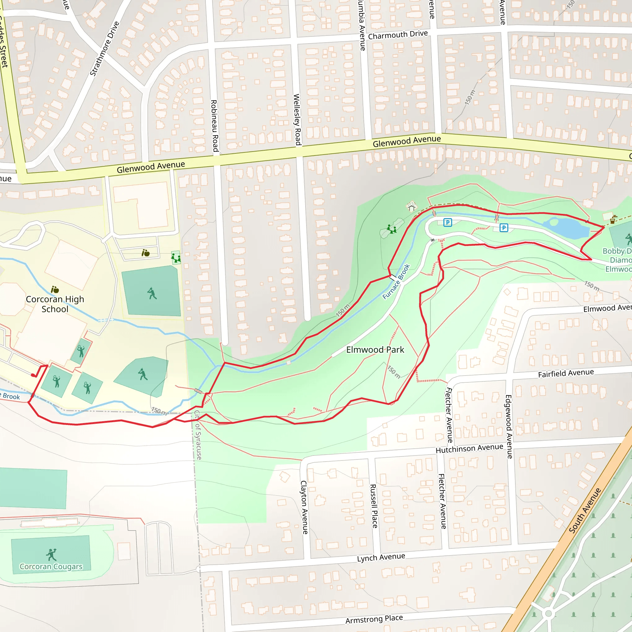 Furnace Brook Loop mobile static map