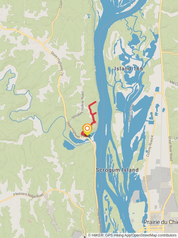 Mississippi River, Eagle Rock and Fire Point via Effigy Mounds