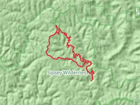 Mitchell Ridge Trail and Northwest Wild Horse Loop