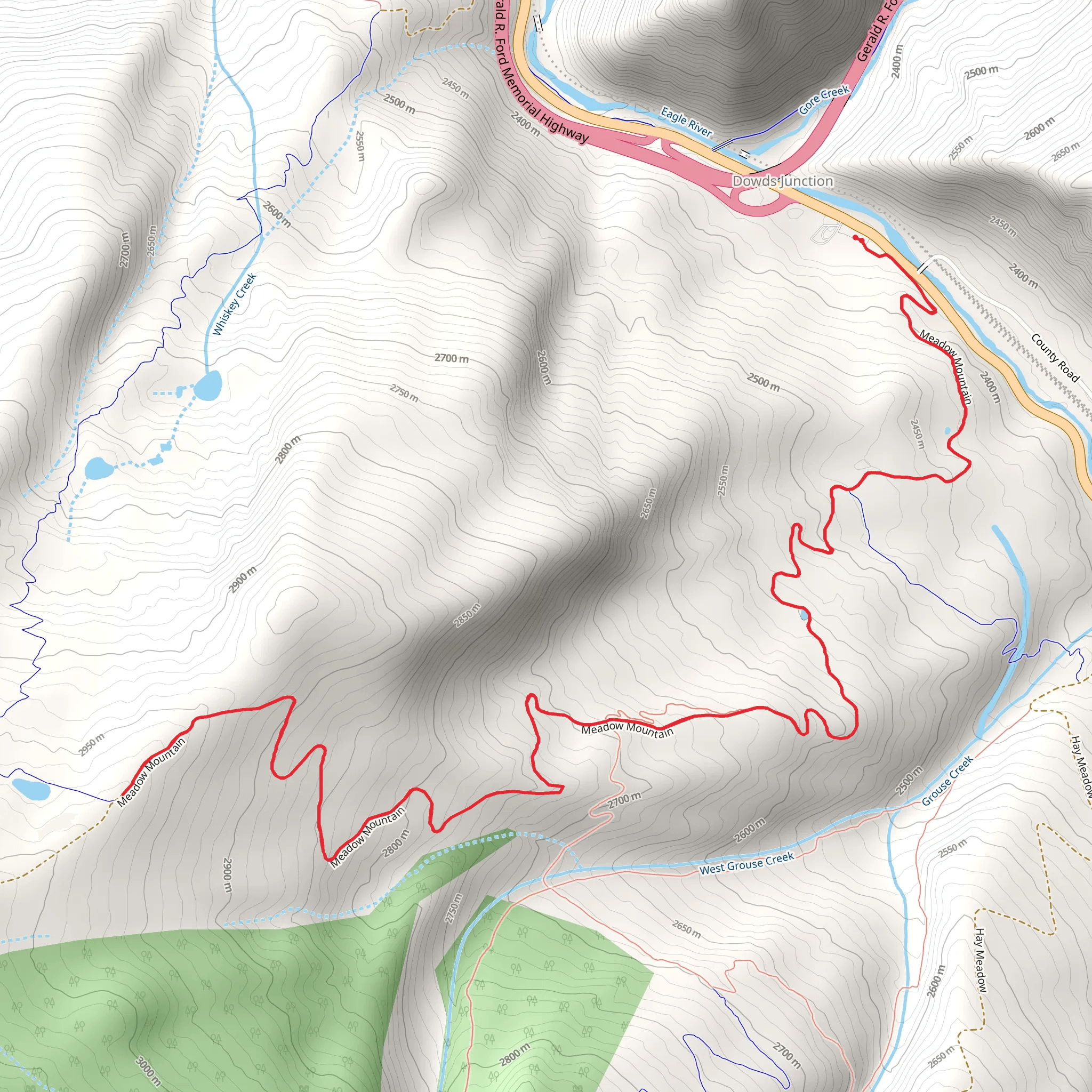 Line Shack mobile static map