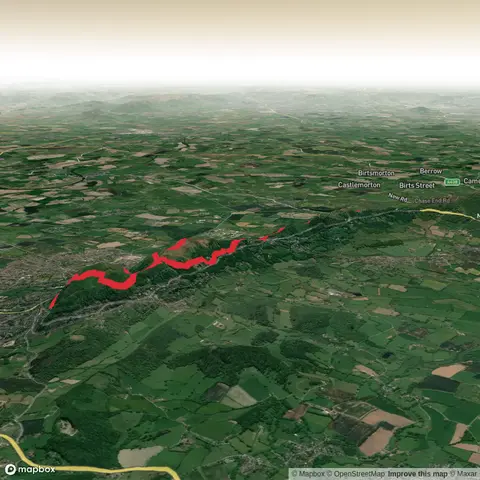 Table Hill, Sugarloaf Hill, Black Hill and Worcestershire Beacon Loop