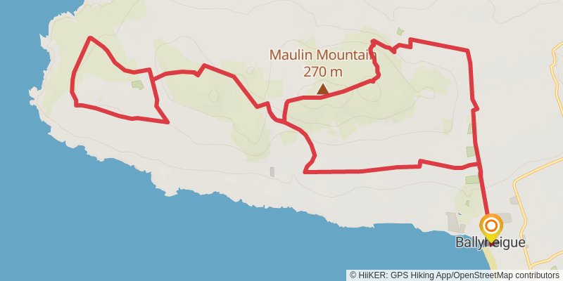 North Kerry Way stage 2 Map