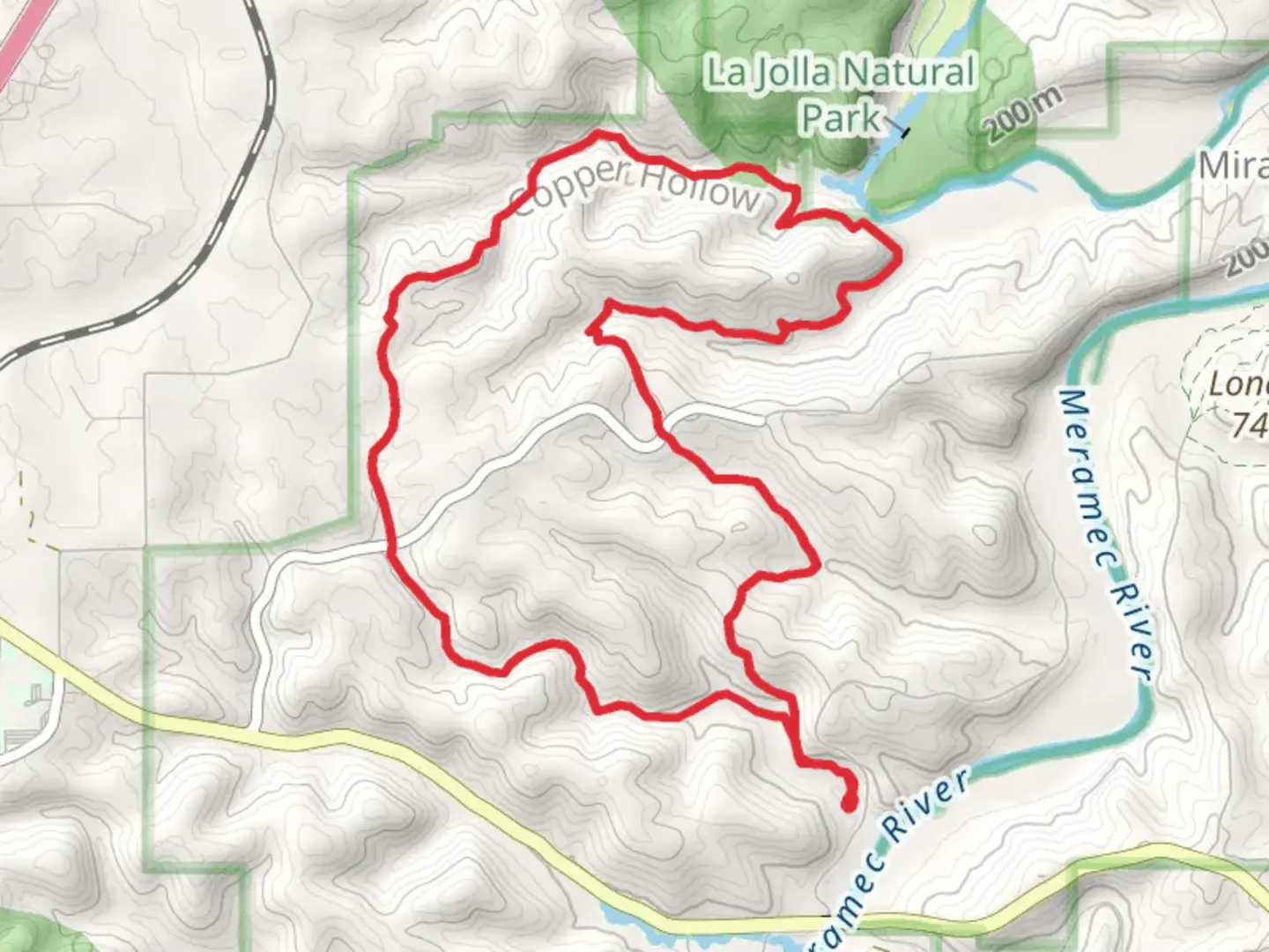 An image depicting the trail Wilderness Loop Trail and its surrounding area.