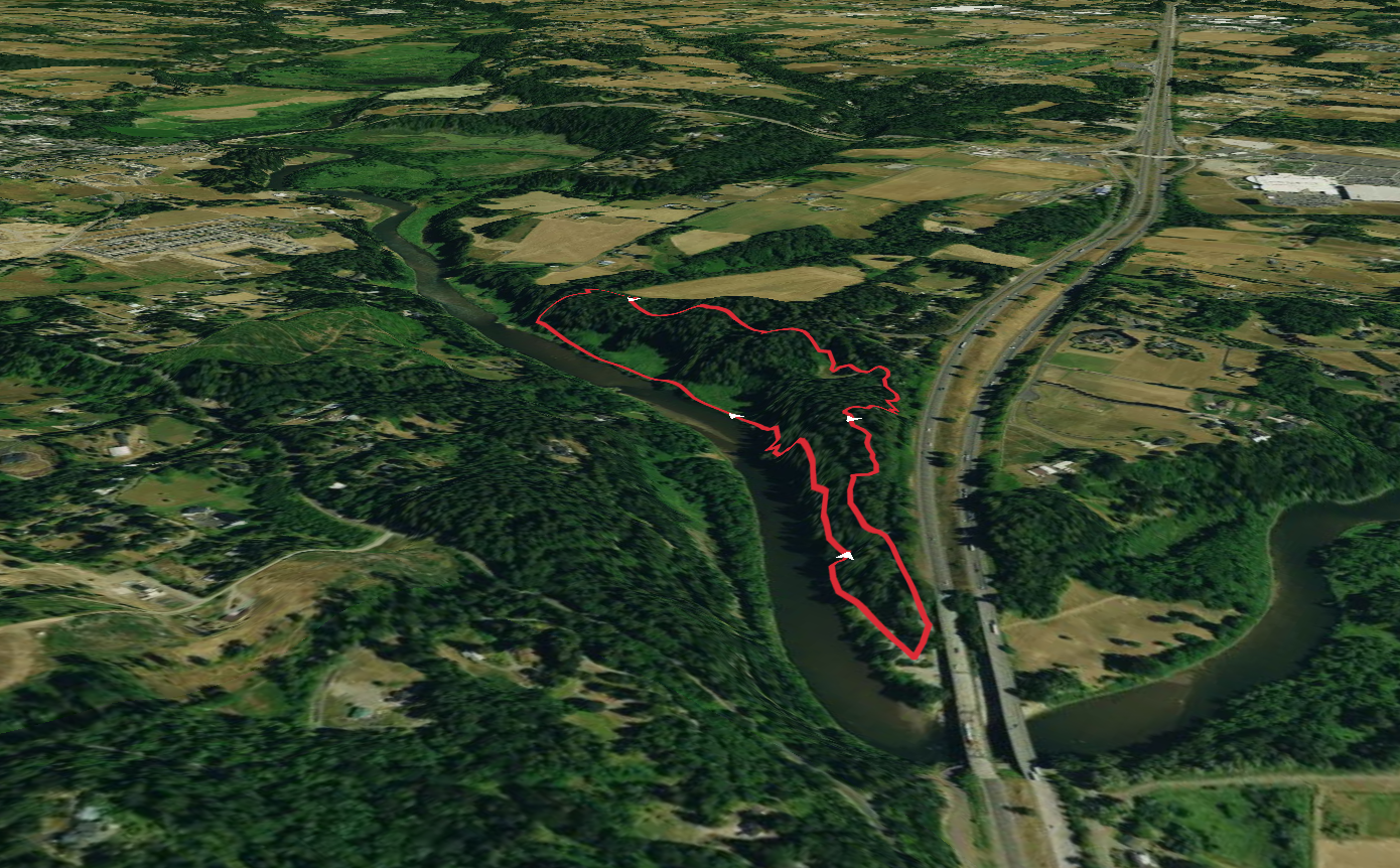 East Fork Lewis River and Paradise Point State Park Loop