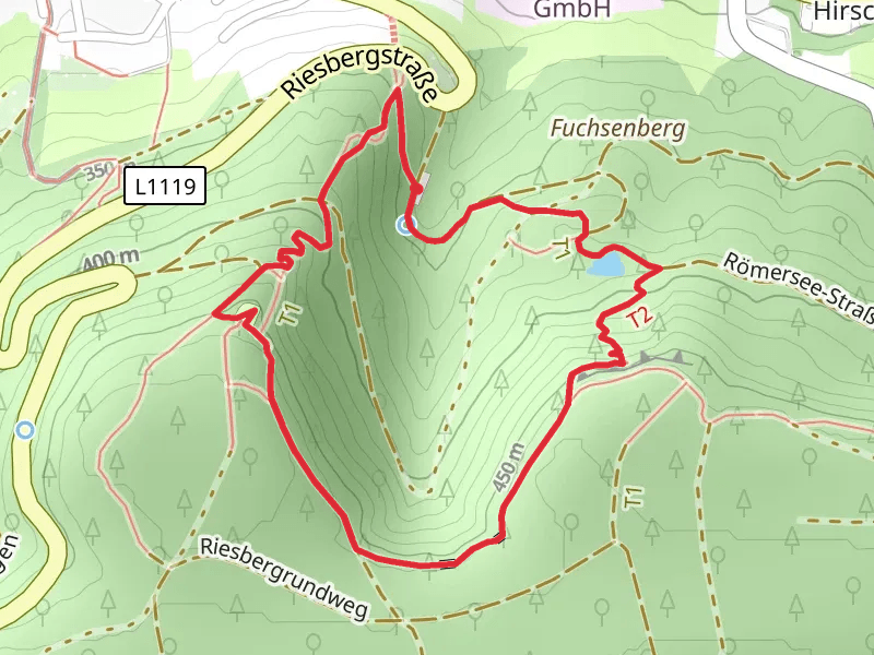 Riesbergturm and Römersee Loop