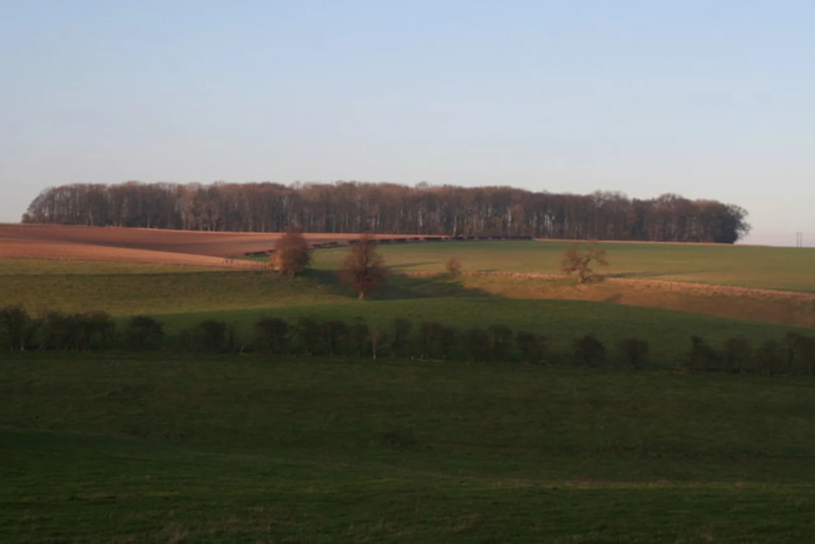An image depicting the trail Wold Newton Country Park Loop and its surrounding area.