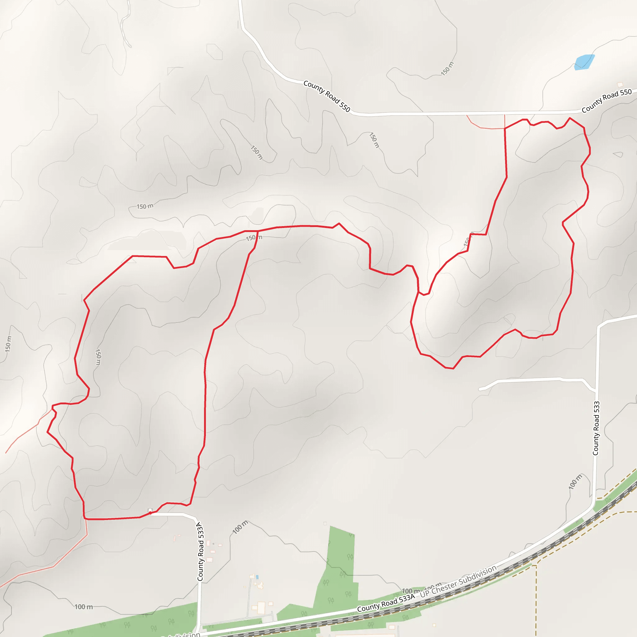 County Road 533A Loop mobile static map