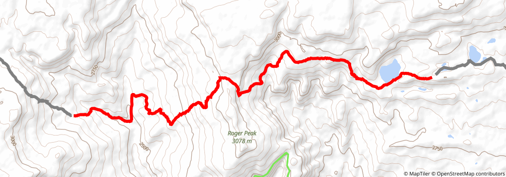 American Discovery Trail South Route stage 314 Map