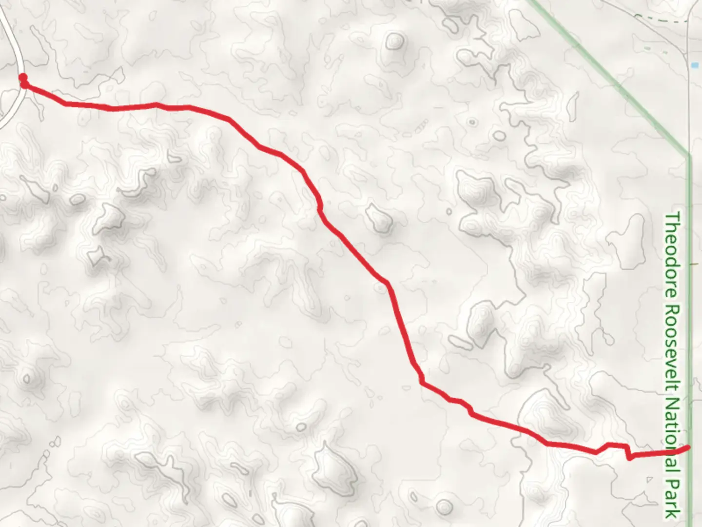 An image depicting the trail Upper Talkington Trail and its surrounding area.